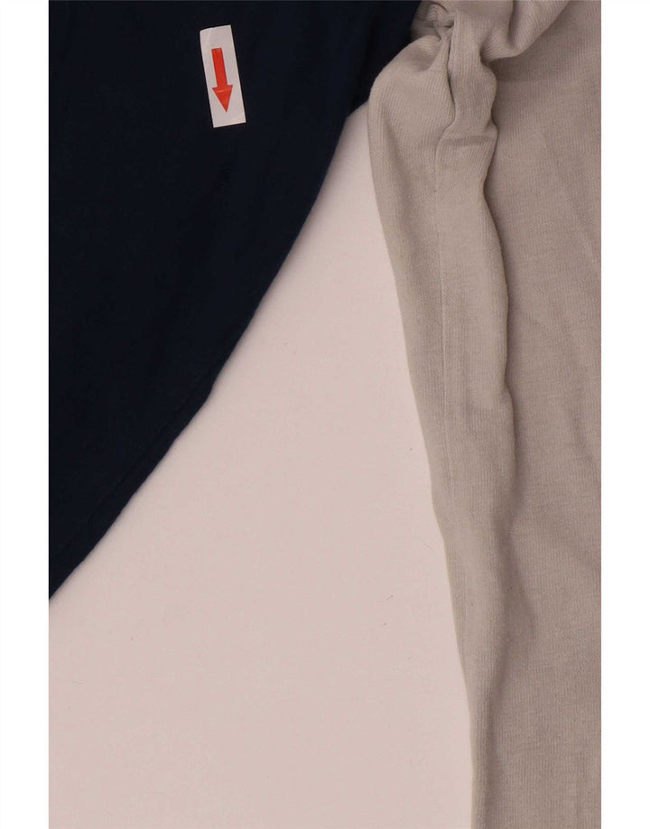 Superdry Mens Extra Slim Graphic Top Manga Longa 2XL Azul Colorblock