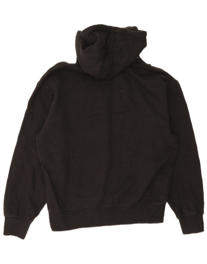 Zara Womens Oversized Hoodie Jumper Reino Unido 10 Pequeno Preto