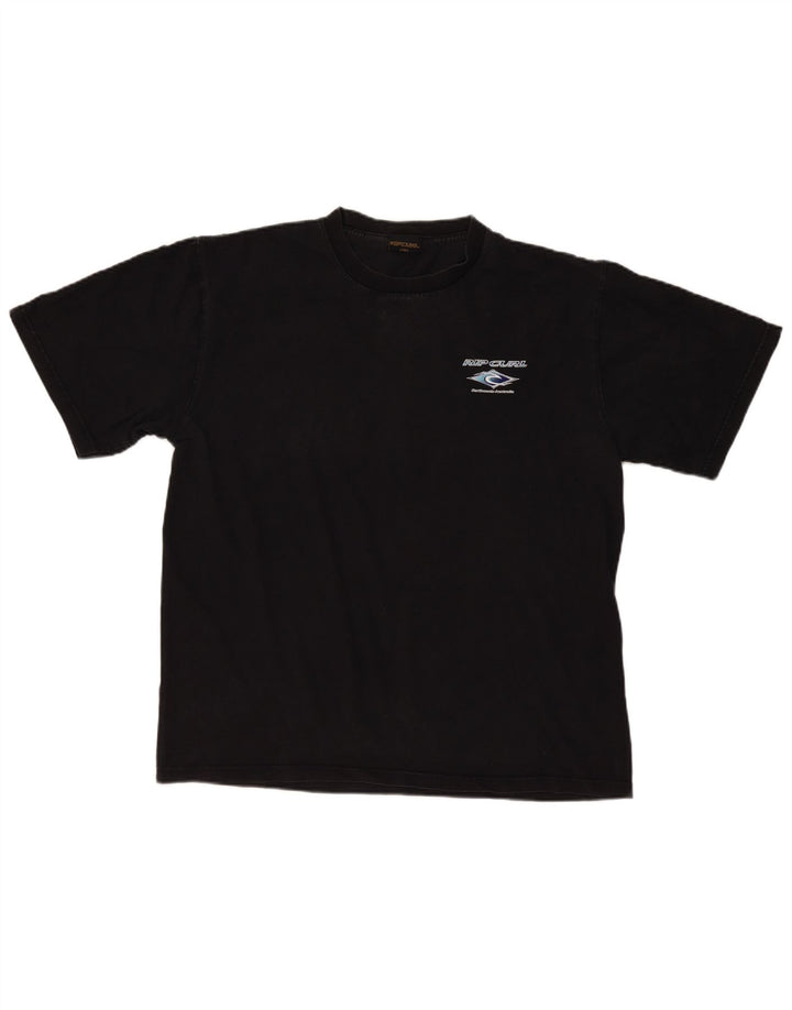 Camiseta masculina Rip Curl com estampa gráfica XL preta
