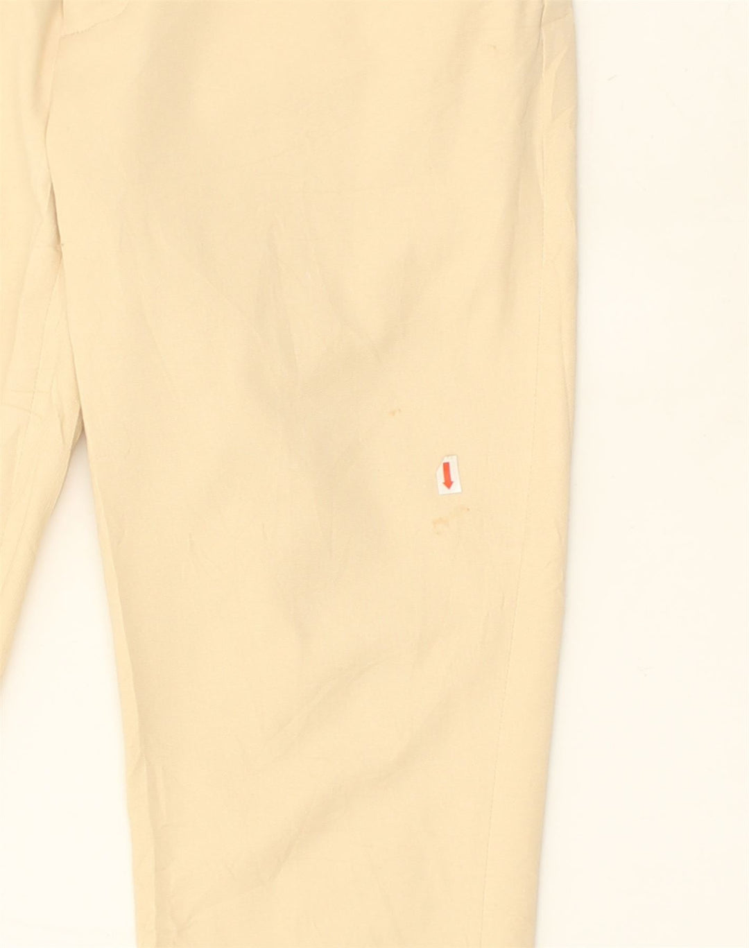 CHAPS Womens Slim Capri Trousers US 8 Medium W32 L21 Beige Cotton | Vintage Chaps | Thrift | Second-Hand Chaps | Used Clothing | Messina Hembry 