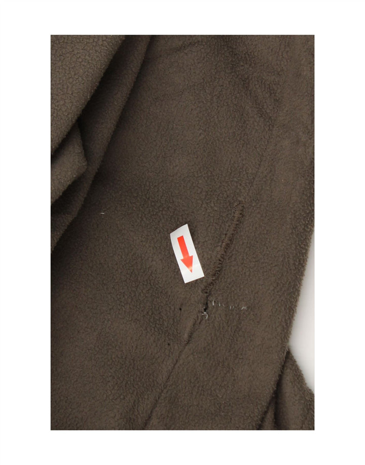 Jumper de lã masculino Champion com zíper e gola grande cinza