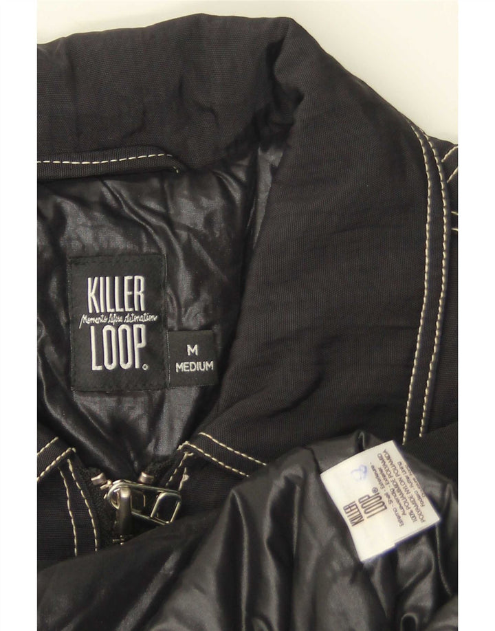 Jaqueta bomber masculina Killer Loop Graphic UK 38 poliamida preta média