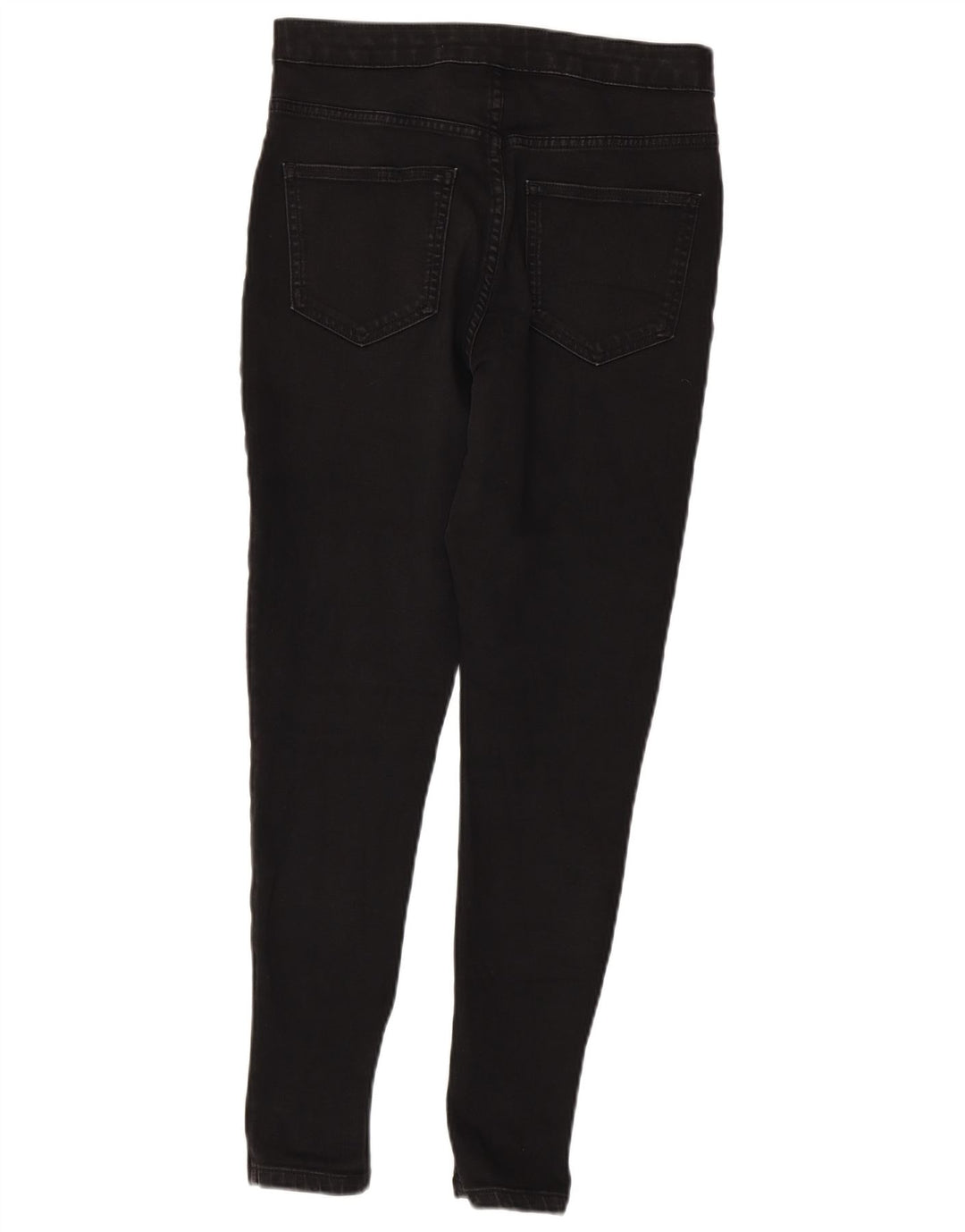 Jeans Marks & Spencer Regular Skinny Feminino Reino Unido 12 Médio W28 L27 Preto