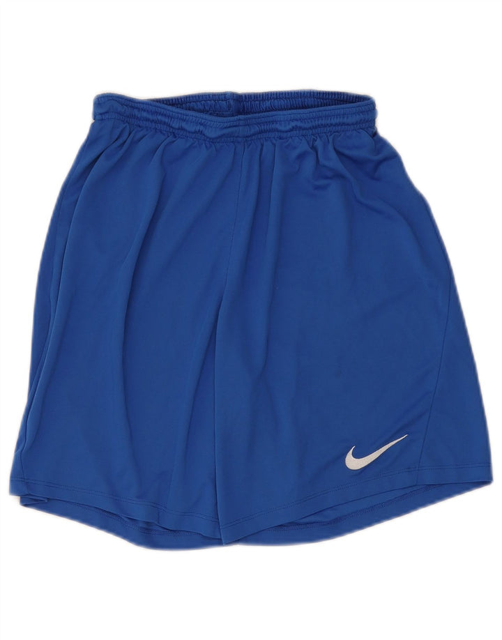 Nike Mens Dri Fit Sport Shorts Pequeno Azul Poliéster