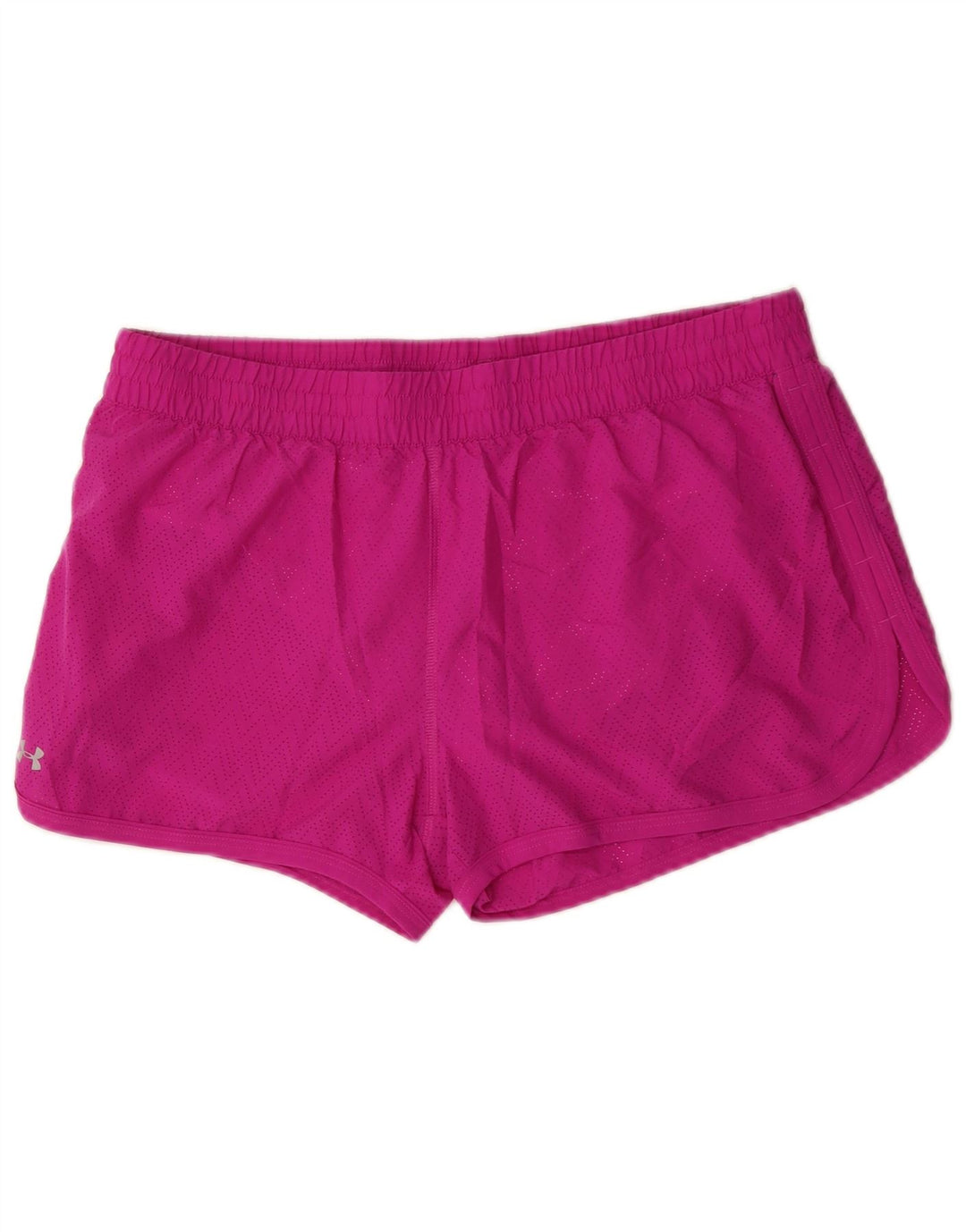 Under Armour Womens Heat Gear Sport Shorts UK 16 Grande Poliéster Rosa