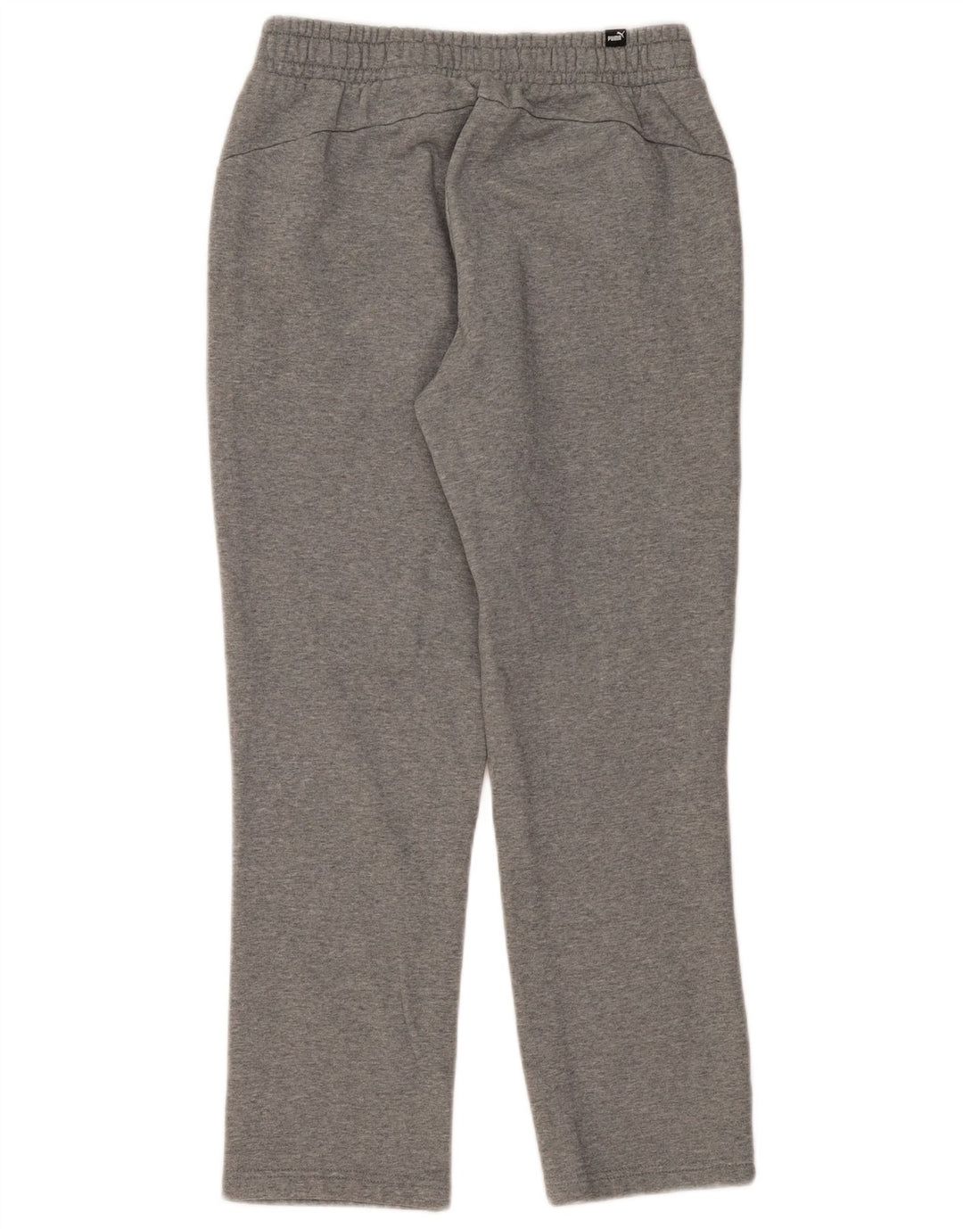 Calça de treino feminina Puma UK 12 algodão cinza médio
