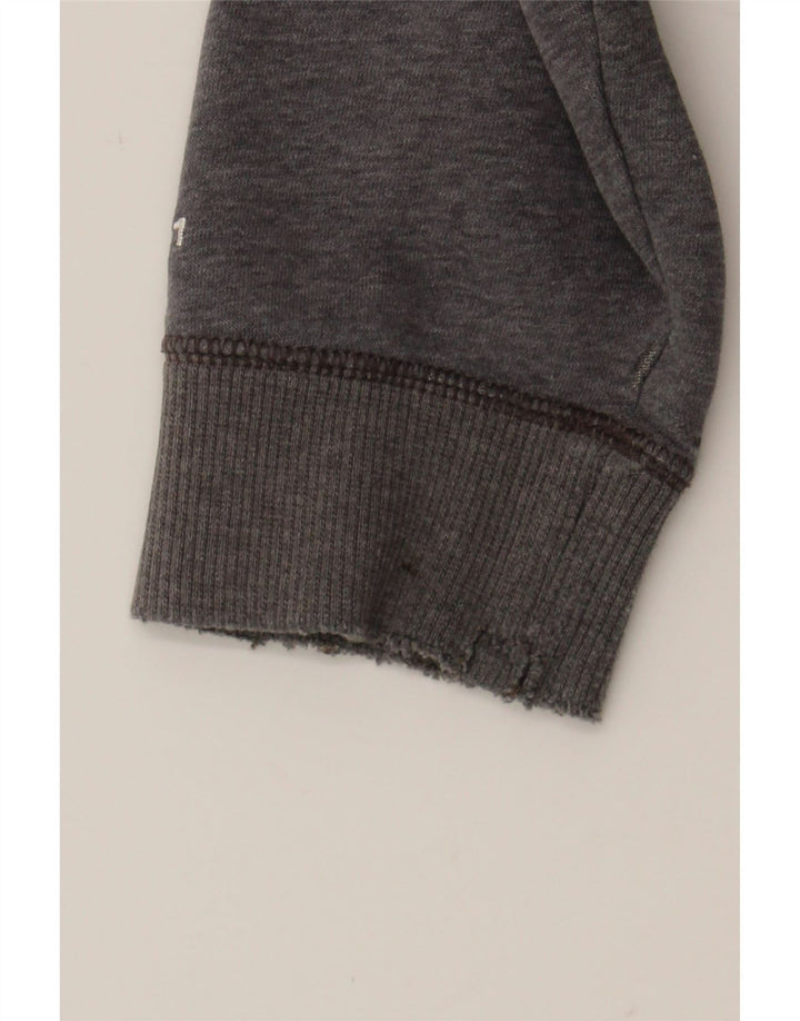 UNDER ARMOUR Mens Zip Hoodie Sweater Large Grey Vintage Under Armour and Second-Hand Under Armour from Messina Hembry 