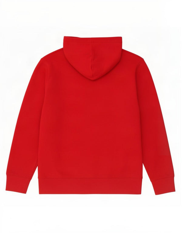 Suéter com capuz gráfico Jordan Boys 13-14 anos XL vermelho algodão