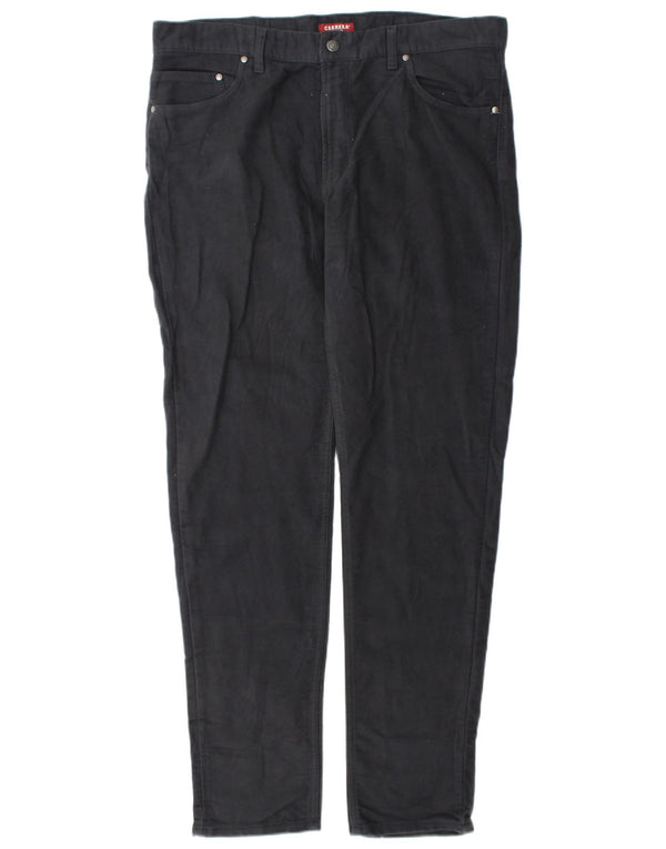 Carrera Mens Slim Fit Calça Casual W38 L33 Azul Marinho Algodão