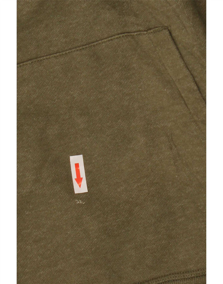 Moletom com capuz gráfico masculino Levi's, algodão cáqui médio