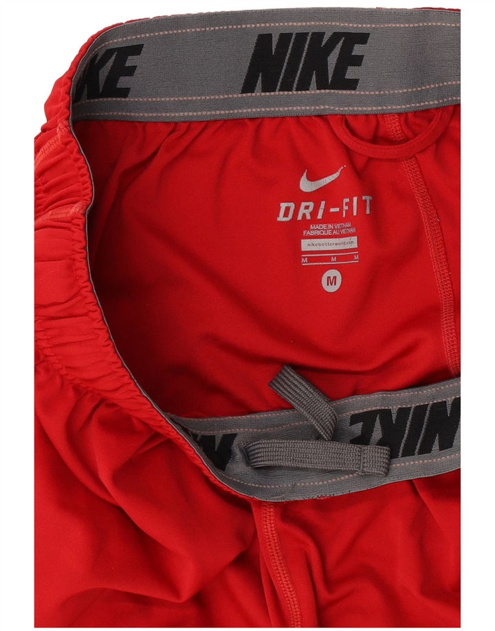 Nike Mens Dri Fit Sport Shorts Médio Vermelho