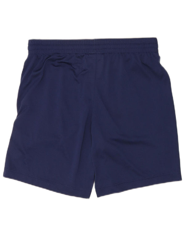 Shorts esportivos gráficos masculinos Champion médio azul marinho poliéster
