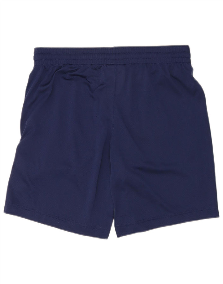 Shorts esportivos gráficos masculinos Champion médio azul marinho poliéster