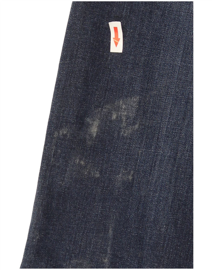Levi's Masculino 541 Slim Jeans W36 L32 Azul Marinho Algodão