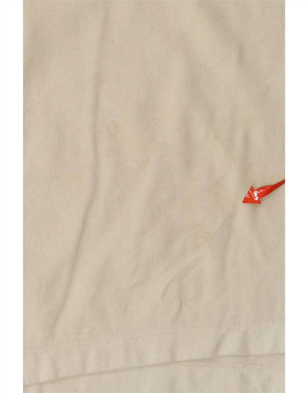 Camiseta feminina CHAMPION com estampa gráfica UK 14 bloco colorido branco médio