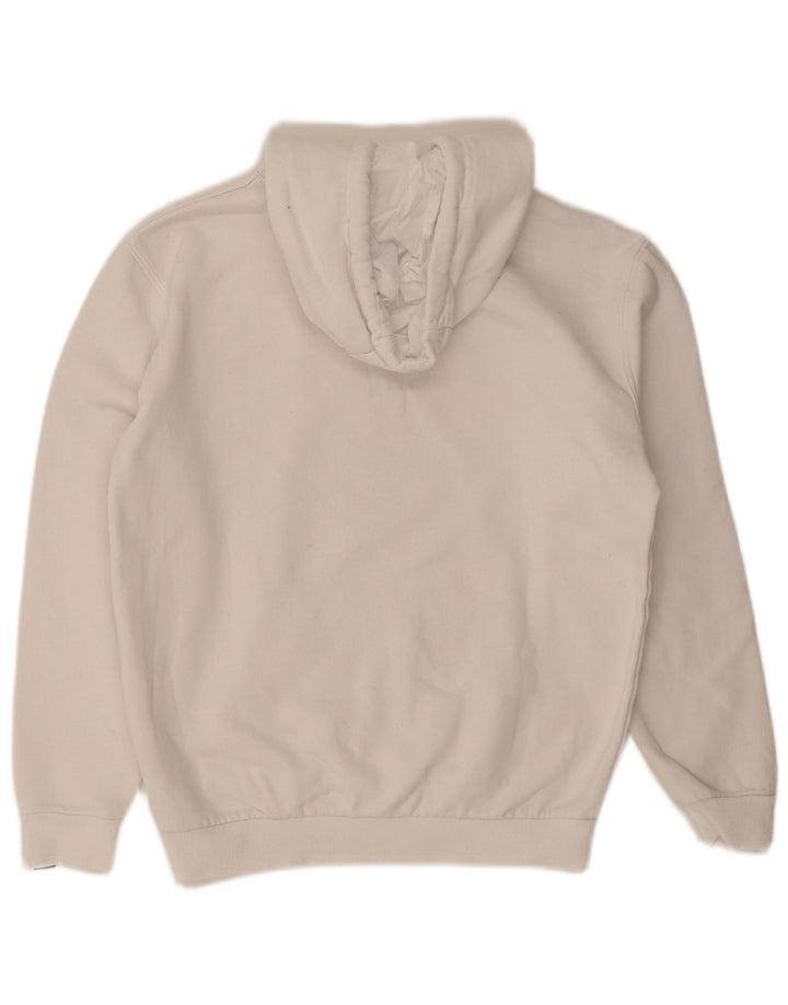 Ellesse moletom com capuz masculino pequeno algodão branco