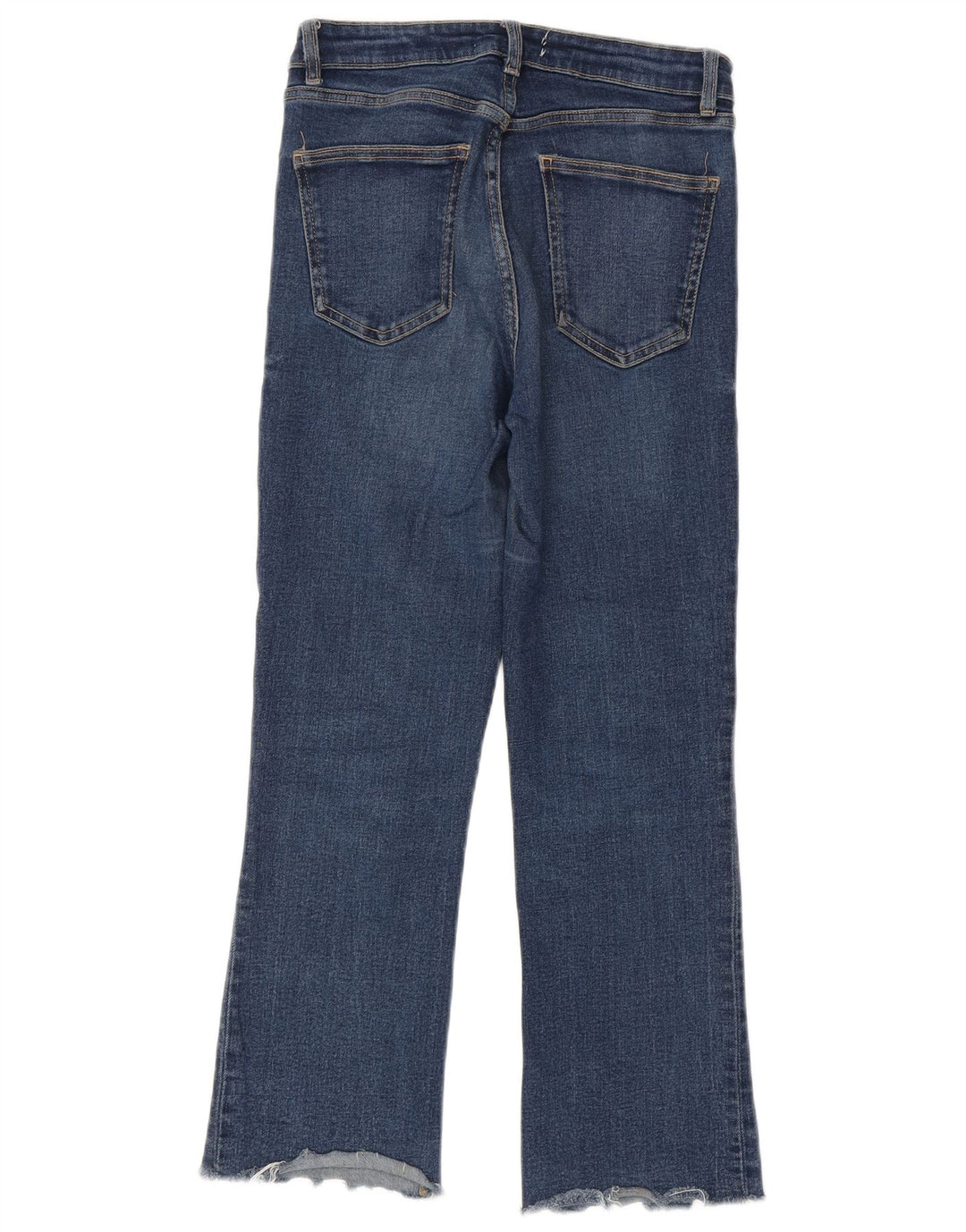 Calça jeans feminina Zara Bootcut EU 36 XS W26 L25 Azul