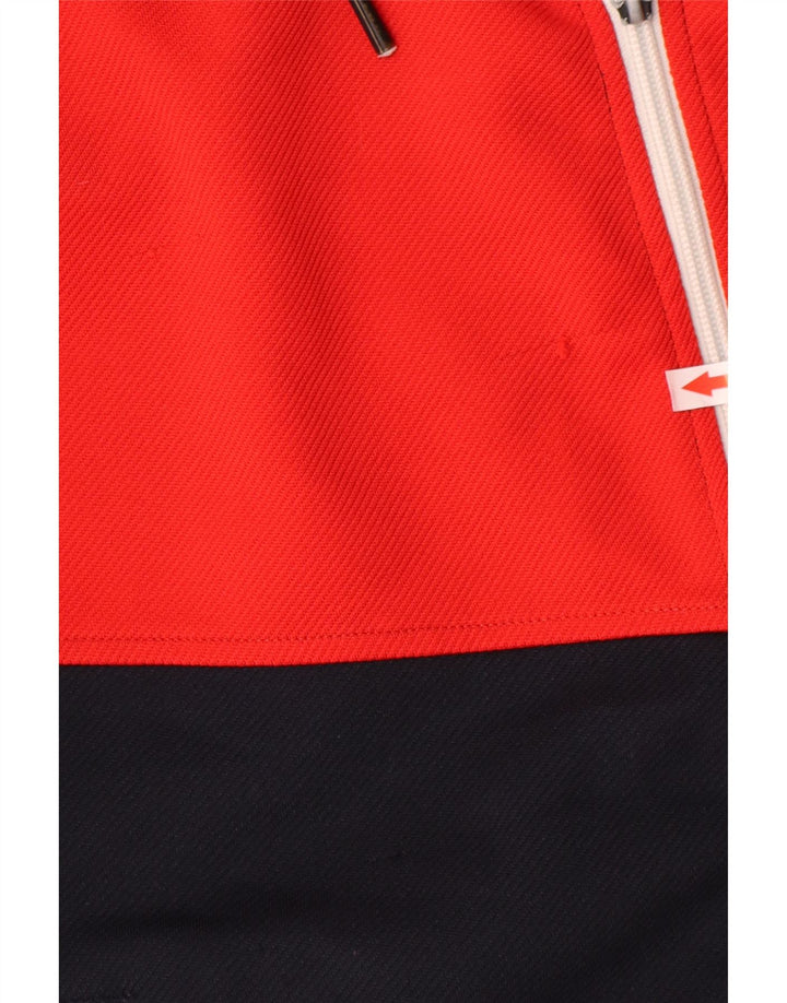 Jack & Jones Jaqueta masculina de agasalho grande bloco colorido azul marinho