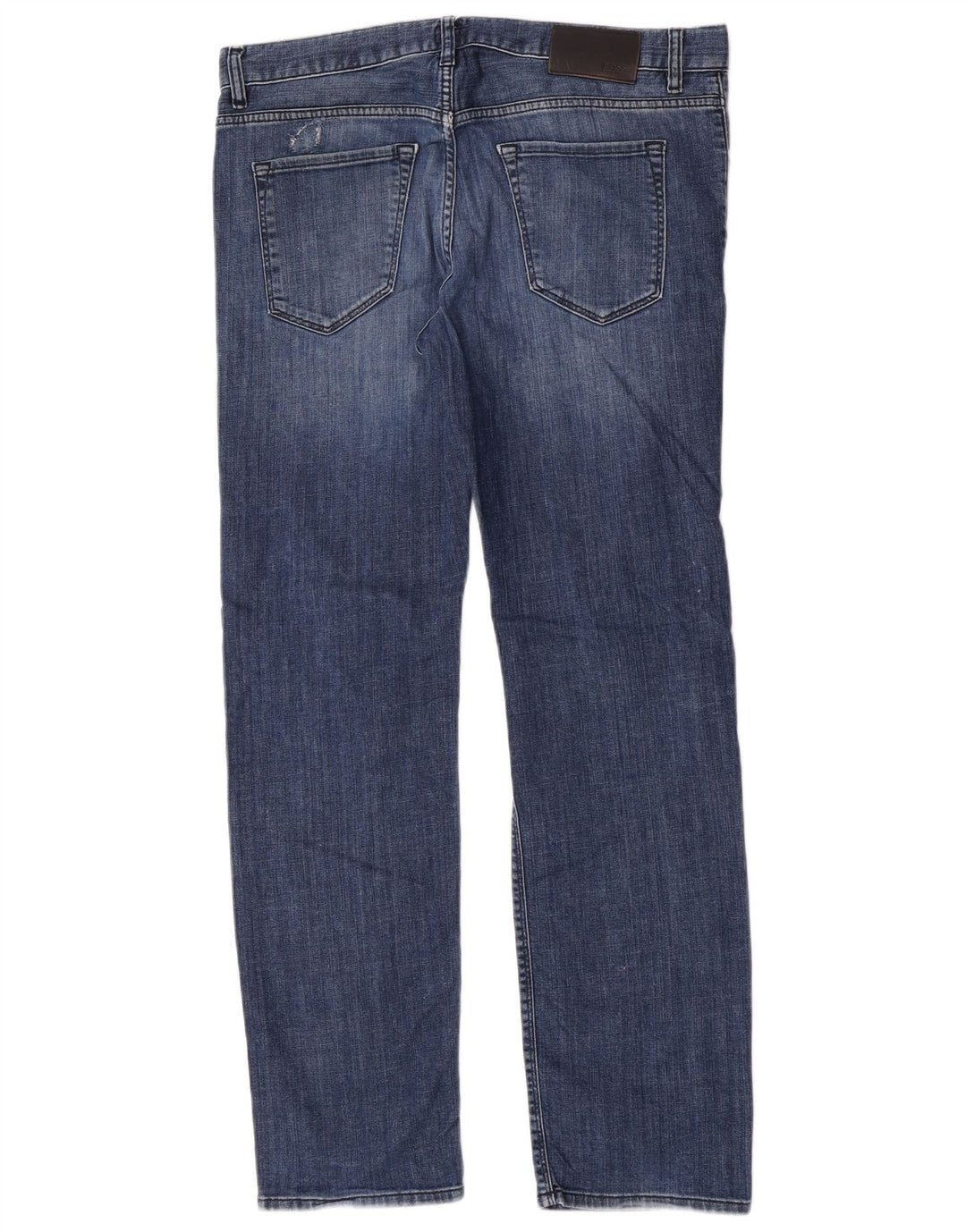 Hugo Boss Masculino Stretch Slim Jeans W34 L32 Azul Algodão