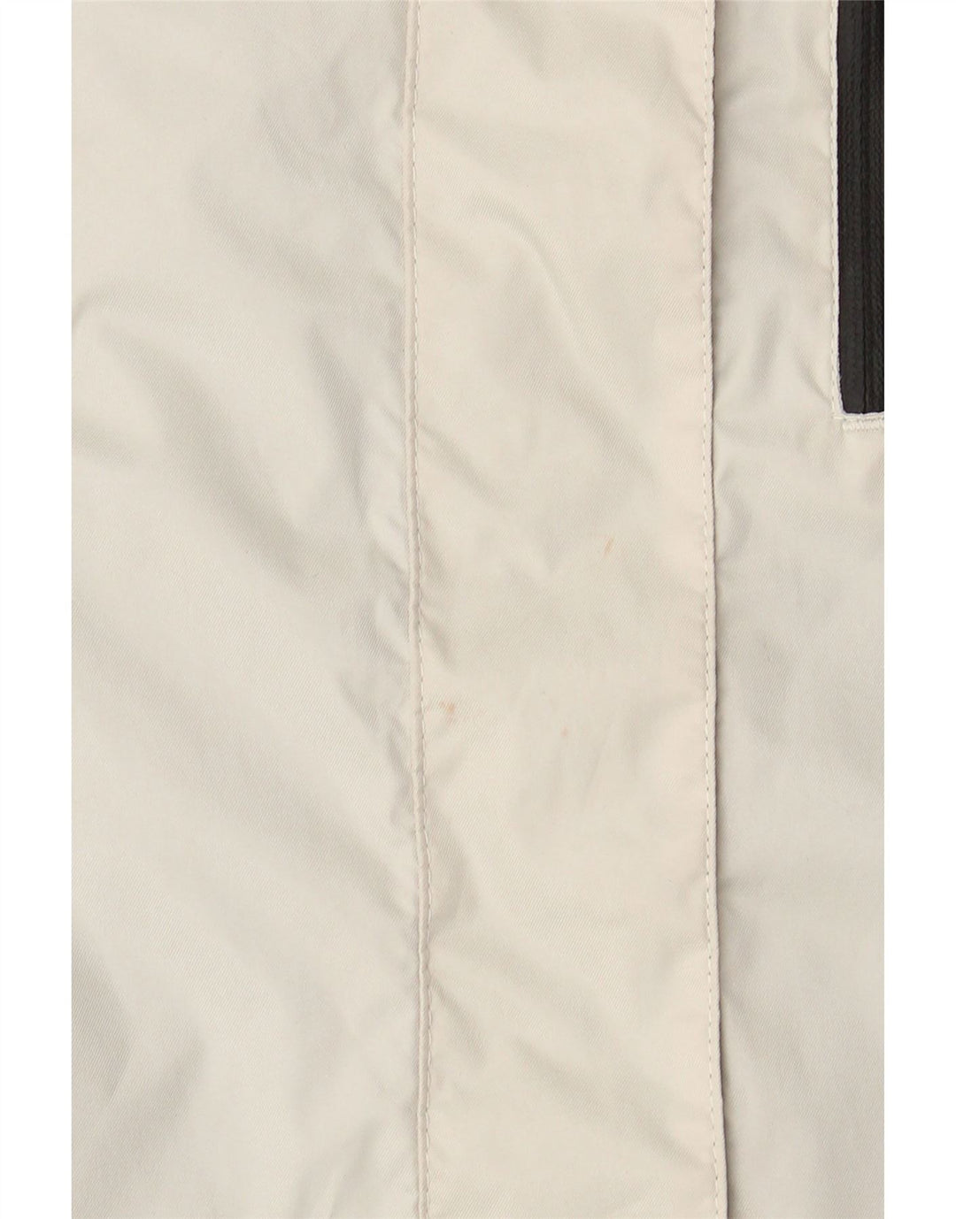 Jaqueta corta-vento feminina com capuz IGUANA EU 46 XL branco colorblock