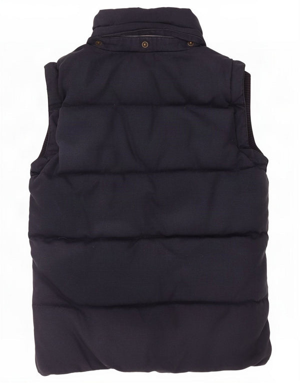Jack Wills Colete acolchoado feminino Reino Unido 10 pequeno azul marinho