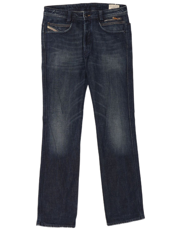 Diesel Masculino Paddom Straight Jeans W31 L34 Azul Marinho Algodão