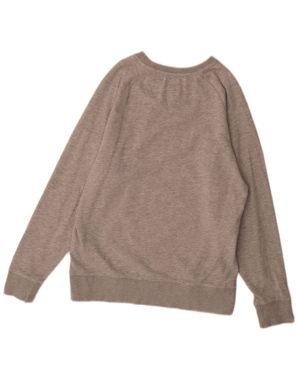 Gant moletom masculino gráfico jumper XL algodão manchado cinza