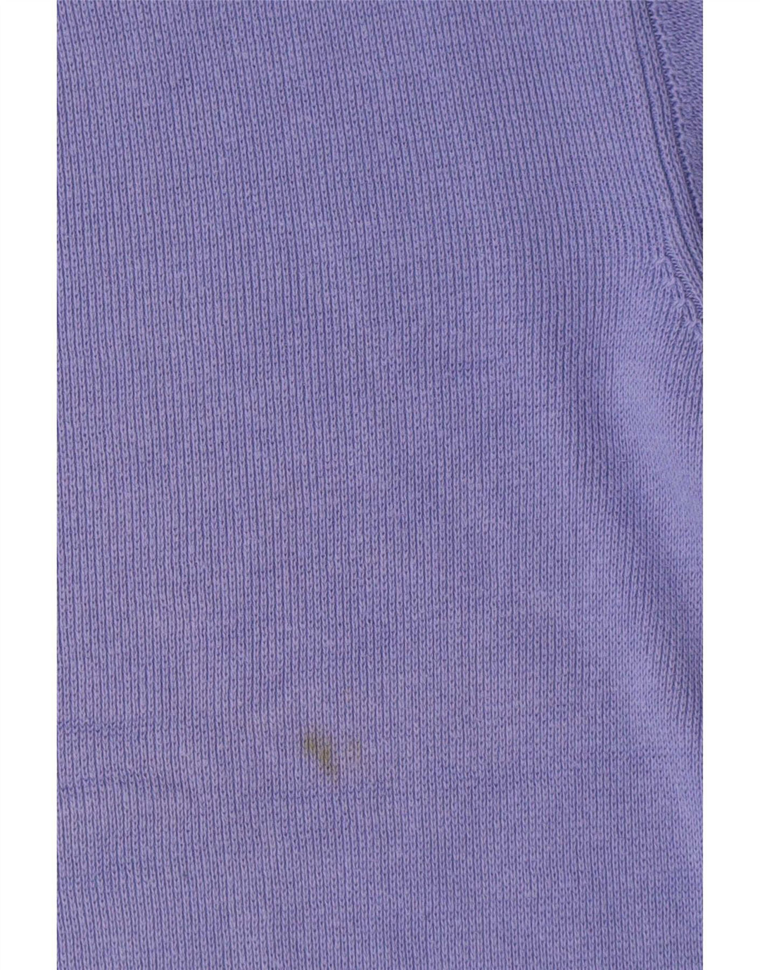 Suéter masculino Zara com gola redonda e algodão roxo pequeno