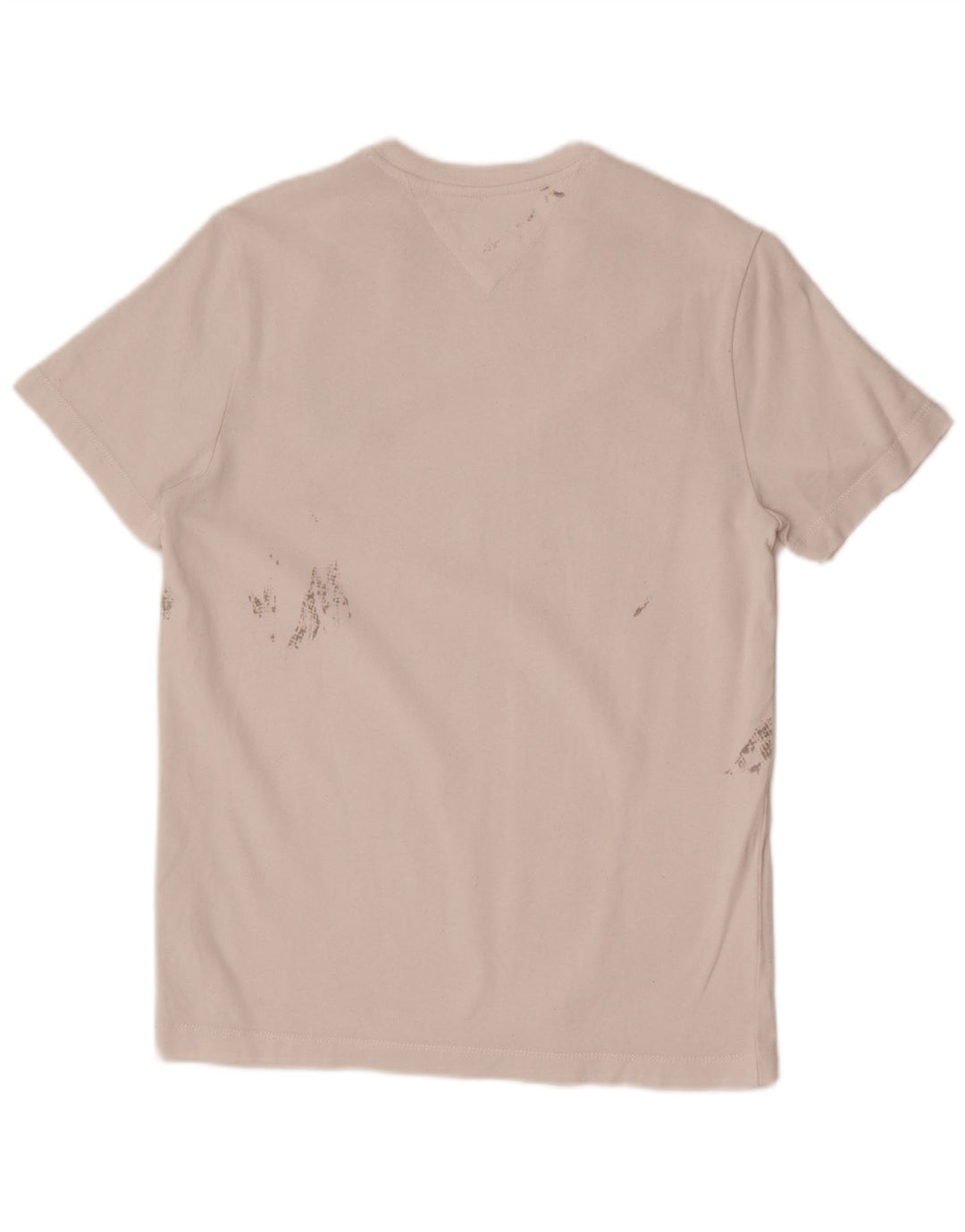 Tommy Hilfiger Camiseta masculina gráfica Top XS Branco