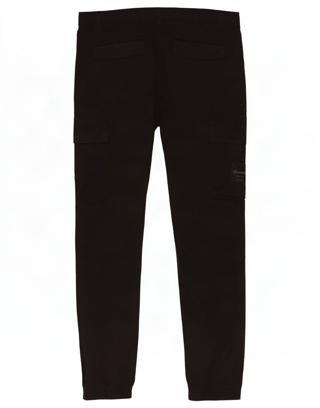Calvin Klein Mens Joggers Cargo Calças Médio W32 L30 Algodão Preto