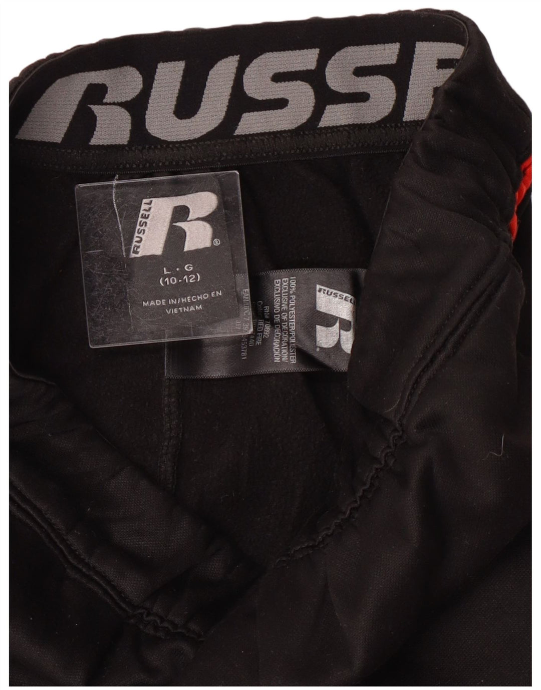 Calça de treino Russell Athletic Boys 10-11 anos grande preta
