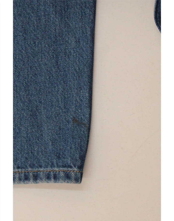 Macacão jeans feminino PEPE Jeans UK 12 algodão azul médio