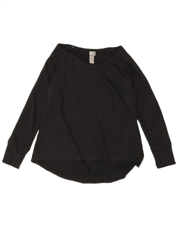 Jumper de moletom feminino Champion UK 18 XL preto poliéster