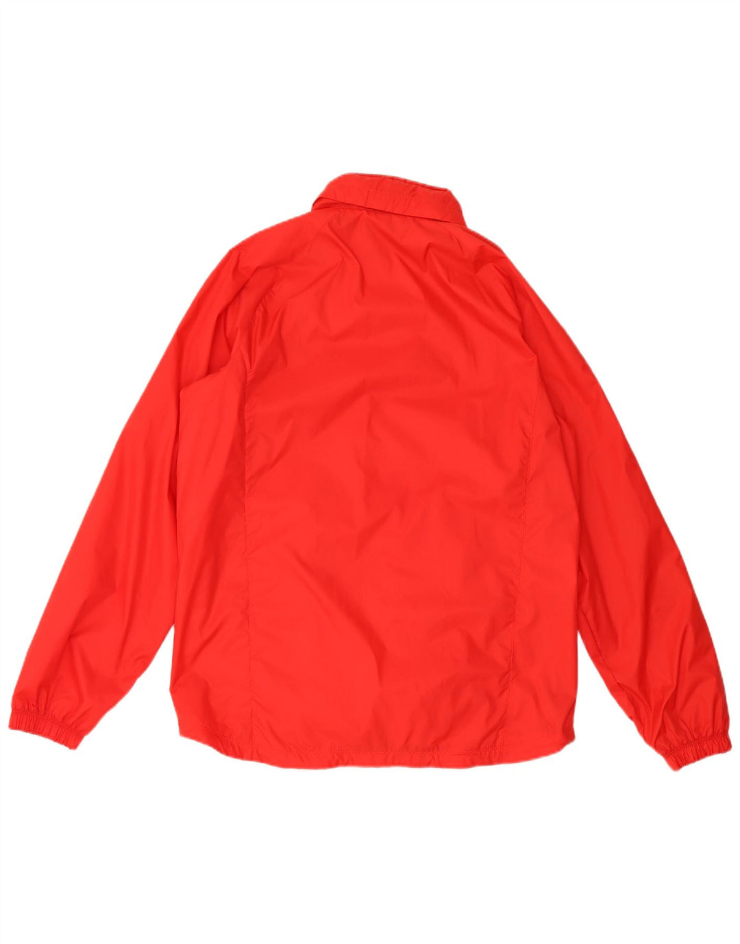 Jaqueta de chuva masculina Nike com capuz UK 40 grande nylon vermelho