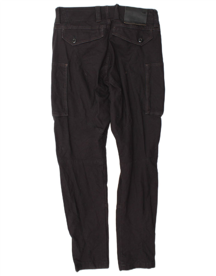 Calça cargo slim masculina G-Star W29 L32 algodão preto