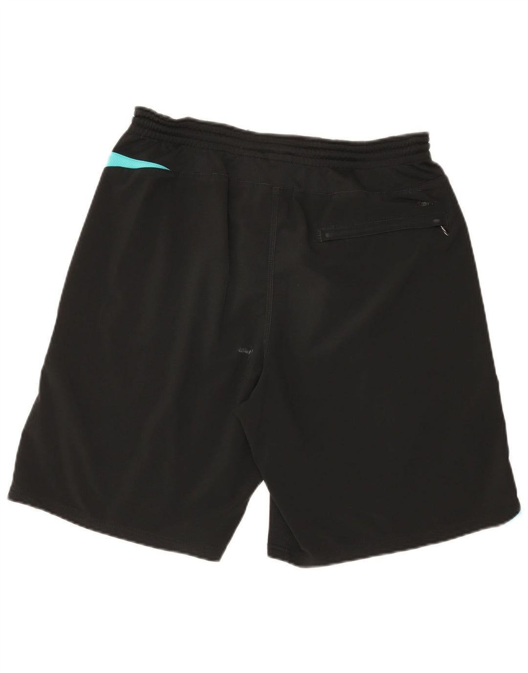 Shorts esportivos masculinos Nike grande poliéster colorblock preto