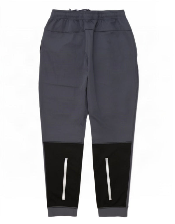 Calça de treino masculina New Balance Joggers grande bloco cinza