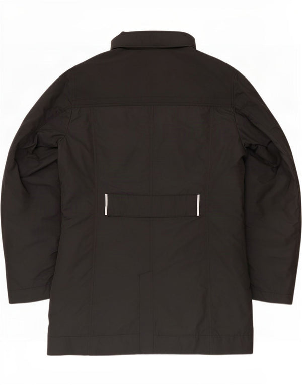Casaco acolchoado masculino Zara UK 40 grande preto