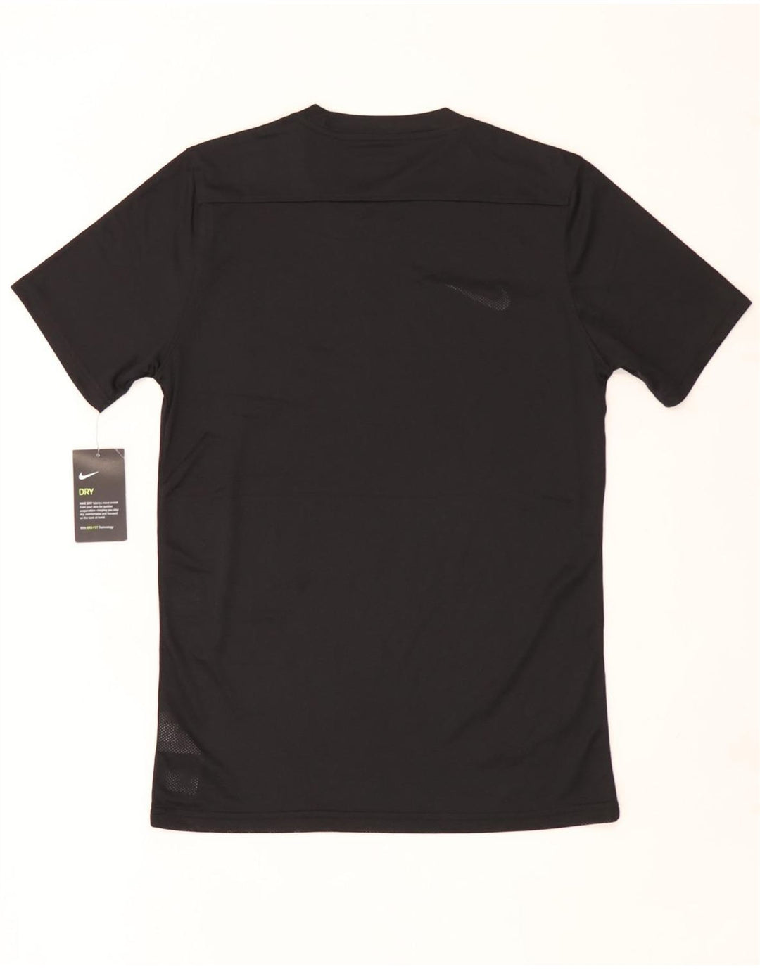 Camiseta Nike masculina gráfica Top médio preto poliéster