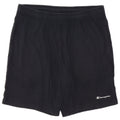 Shorts esportivos masculinos Champion grande algodão preto