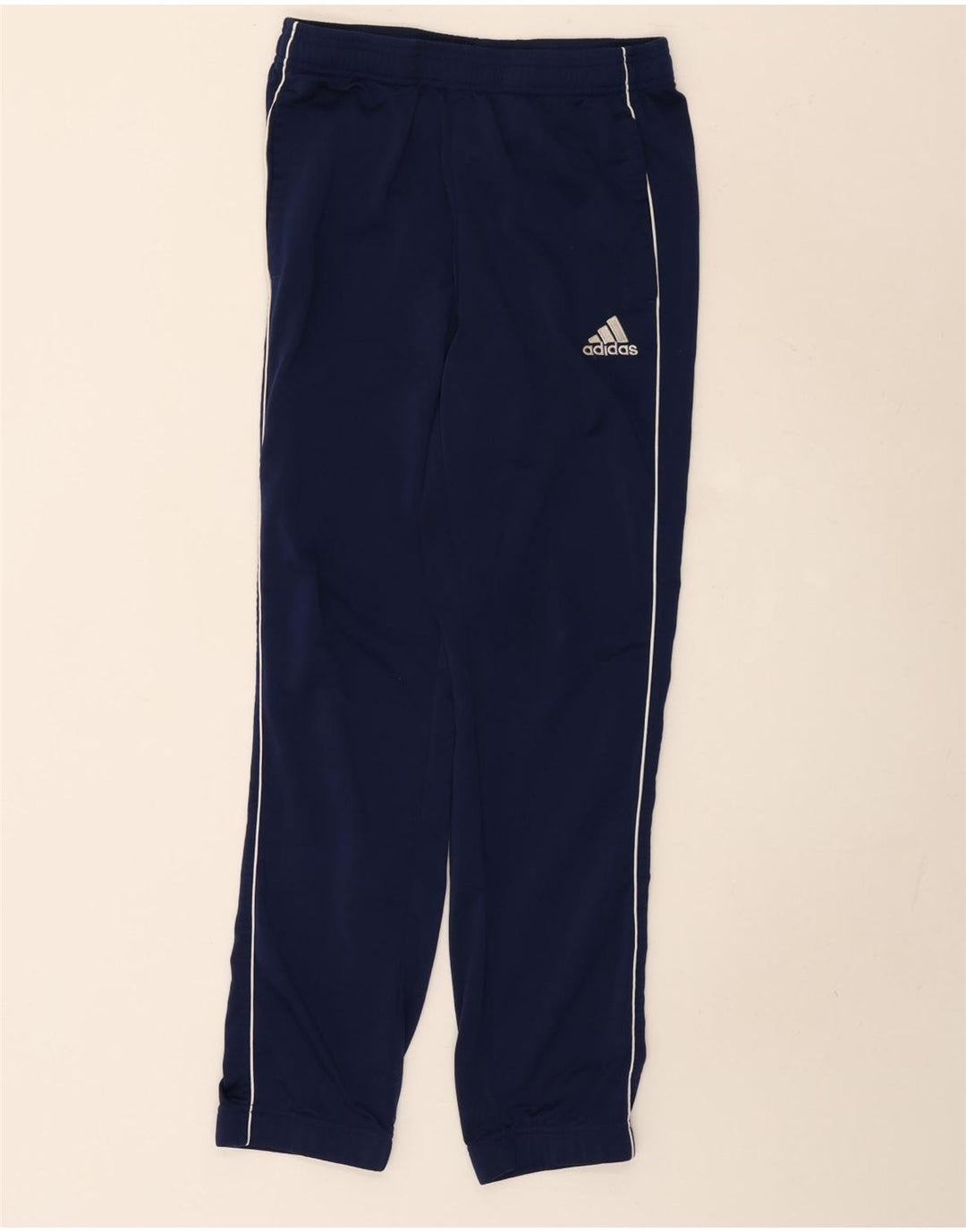 Adidas Mens Treino Calças Joggers Médio Azul Marinho Poliéster