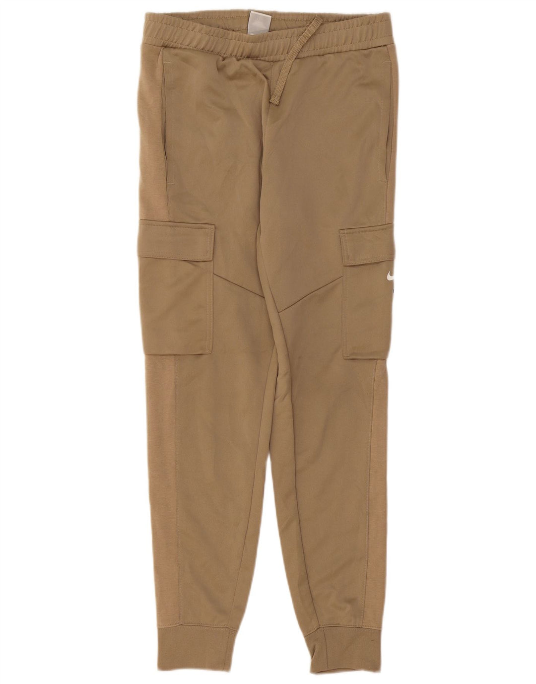 Nike Mens Cargo Calças de treino Joggers Pequeno Poliéster Bege