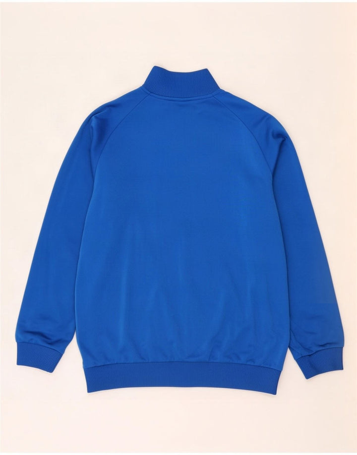 Jaqueta Adidas Meninos Treino Top 15-16 Anos Azul Colorblock Poliéster