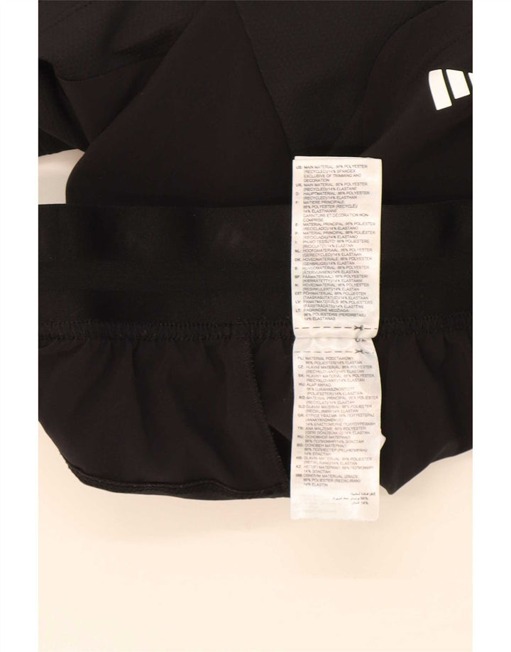 Adidas Mens Aeroready Graphic Sport Shorts 2XL Poliéster Preto