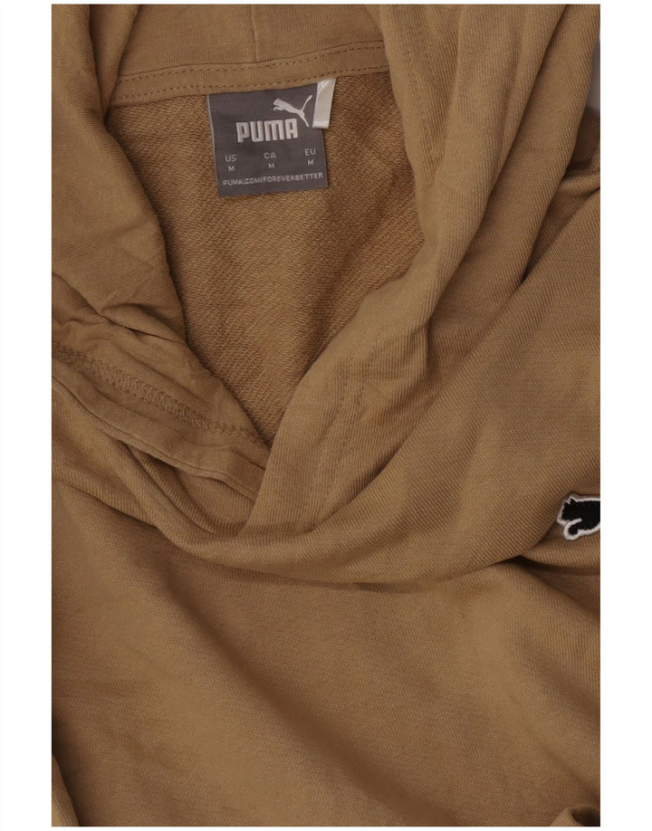 Puma Mens Hoodie Jumper Médio Bege