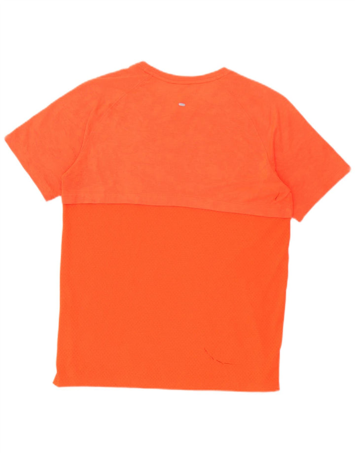 Camiseta masculina Under Armour Heat Gear Top laranja médio
