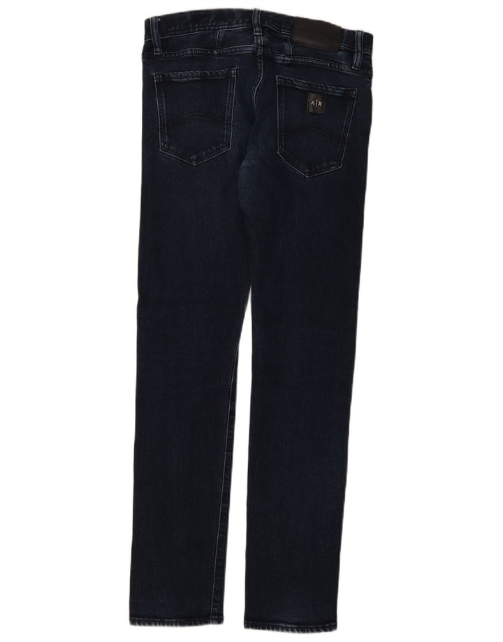 Armani Exchange Mens Jeans Slim W28 L31 Azul Marinho