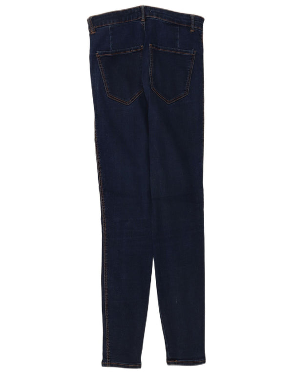 Zara Womens Trafaluc Skinny Jeans EU 36 XS W26 L28 Azul Algodão