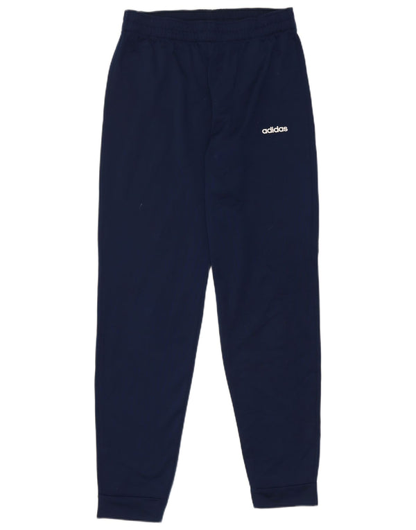 Calças de treino adidas menino 13-14 anos azul marinho poliéster