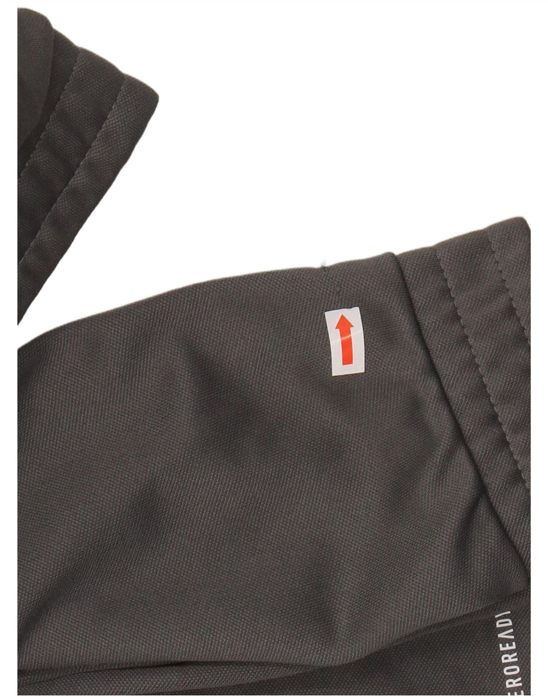 ADIDAS Womens Aeroready Zip Neck Pullover Treino Top Reino Unido 20/22 XL Cinza